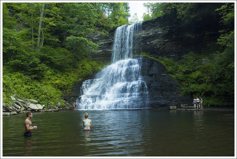 Cascade Falls in Giles, VA
